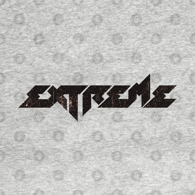 Extreme Band Vintage by Glitch LineArt